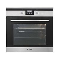 Духовой шкаф Lex EDP 092 IX, электрический, 60 л, класс А, черный/серебристый