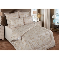 Одеяло эимнее 140*205, ОВШ/15эк, шерсть верблюда, ткань глосс-сатин,п/э