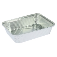 Контейнер алюминиевый 25,3х18,7х5,4 см, 2 л, 50 шт/уп