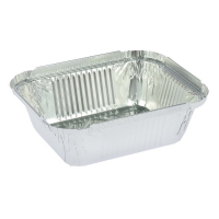 Контейнер алюминиевый 430 мл, 14,4х11,9х4 см
