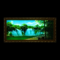 Световая картина "Панды" звук водопада