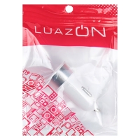 Автомобильное зарядное устройство Luazon HQ, 2 USB, 2.1 А, 1 А, 12/24 В, МИКС