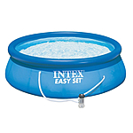 Бассейн надувной Easy Set 396х84см фильтр-насос 28142 INTEX