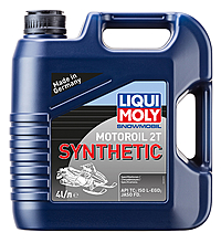 Масло Liqui Moly Snowmobil Motoroil 2T Synthetic 4 л синт.