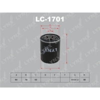 Фильтр масляный LYNXauto LC1701