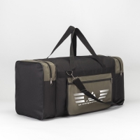 Сумка дорож 170, 70*27*34, 1 отдел на молнии, 3 н/кармана, хакки