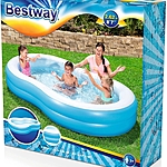 Бассейн надувной Большая лагуна 262х157х46см 54117 Bestway