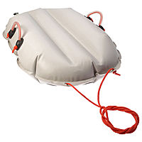 Санки надувные "Air bag"/Санки-волокуши одноместный тюбинг, ТM "Fani Sani", 80х50 см