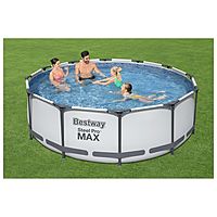 Бассейн Steel Pro MAX 366х100см фильтр-насос 56260 Bestway