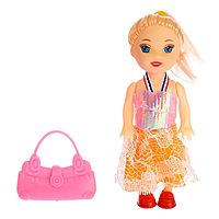 Кукла малышка "Люси" в платье с аксессуарами, МИКС