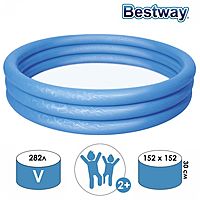 Бассейн надувной Сияние 152х30см цвета микс 51026 Bestway