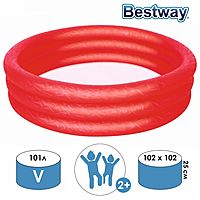 Бассейн надувной Сияние 102х25см цвета микс 51024 Bestway