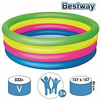 Бассейн надувной Радуга 157х46см от 3 лет 51117 Bestway