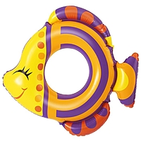Надувной круг для плавания "Рыбки", от 3-6 лет, МИКС