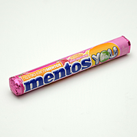 Жевательная конфета Mentos, фрукты, 37 г