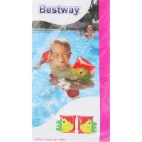 Нарукавники для плавания "Зверушки", 23 х 15 см, 3-6 лет, цвета МИКС Bestway