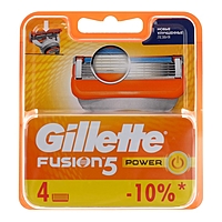 Сменные кассеты Gillette Fusion Power 4 картриджа