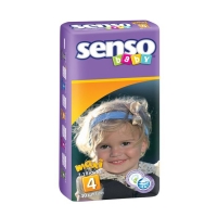 Подгузники «Senso baby» Maxi (7-18 кг), 40 шт