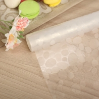 Коврик противоскользящий "Пузыри" 30х90 см, прозрачный