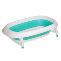 Ванночка детская складная, цвет бирюзовый