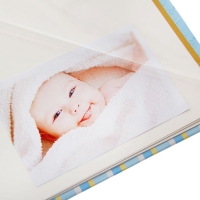 Подарочный набор: фотоальбом на 20 магнитных листов + фоторамка-триптих "Самому прекрасному малышу", Микки Маус, Дисней Беби