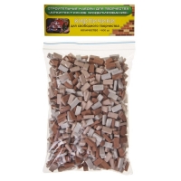 Конструктор из кирпичиков "Для свободного творчества", коричневый, 600 деталей