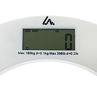 Весы напольные Luazon LVE-003 электронные до 180 кг белые
