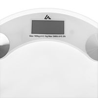 Весы напольные Luazon LVE-001 электронные до 180 кг белые