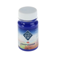 Гуашь художественная банка 100 мл ЗХК Мастер класс 1727511 Ультрамарин