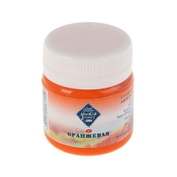 Гуашь художественная банка 40 мл ЗХК Мастер класс 1720315 Оранжевая