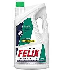 Антифриз Felix Prolonger G11 3 кг зеленый концентрат