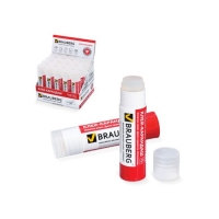 Клей-карандаш BRAUBERG 15г, прозрачный 224337