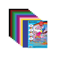 Картон цветн двуст А4 100л 10цв BRAUBERG Kids series, тонированный 124745