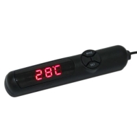 Термометр Nova Bright, цифровой, в прикуриватель, часы, напряжение бортовой сети, 12 В