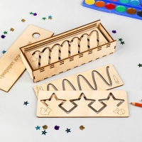 Трафареты для рисования "Прописи", набор 9 шт.