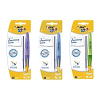 Ручка обучающая автоматическая BIC Kids Twist + стержень, синие чернила, узел 1.0мм, микс