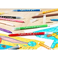 Фломастеры 12 цветов BIC Kids Kid couleur, микс