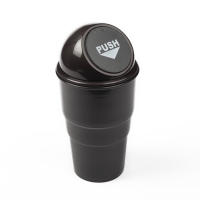 Контейнер для мусора в подстаканник, чёрный