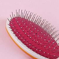 Расчёска массажная "Изабелла", цвета МИКС