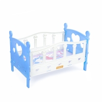 Кроватка для кукол сборная, 5 элементов, в пакете, МИКС