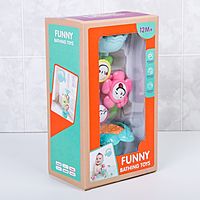 Игрушка - мельница для игры в ванной «Забавный цветочек»