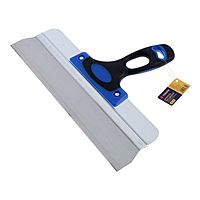 Шпатель фасадный TUNDRA, 350 мм, нержавеющая сталь, двухкомпонентная ручка