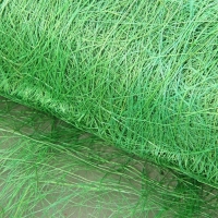 Абака натуральная толстая, светло-зеленая, 48 см x 9 м