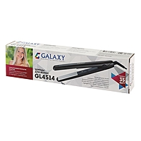 Выпрямитель Galaxy GL 4514, 35 Вт, турмалиновое покрытие, 91х25 мм, до 200°C, чёрный