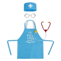 Набор с фартуком и игрушками "Доктор"