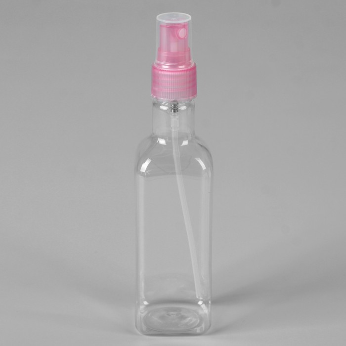 Бутылочка д. Розовая крышка для бутылки. Флакончик с полимолочной кислотой с розовой крышкой. Спрей с розовой крышкой для духовки. Бутылочка для хранения, с распылителем «тропики», 20 мл, цвет белый.