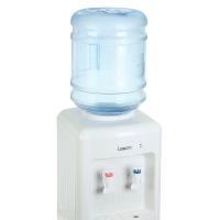 Кулер для воды Lesoto 222 LD, с охлаждением, 500 Вт, белый