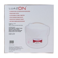 Мультиварка LuazON LМS-501, 3 л, 500 Вт, антипригарное покрытие, белая