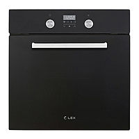 Духовой шкаф Lex EDP 093 BL, электрический, 60 л, класс А, черное стекло