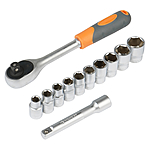 Набор головок торцевых Airline AT-12-36 12 предметов трещотка